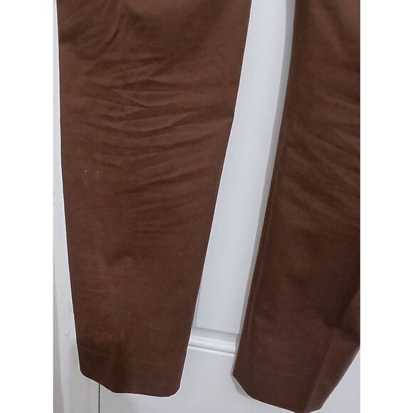 Ermenegildo zegna mens 36 distressed rustic brown chino pants - Picture 4 of 9